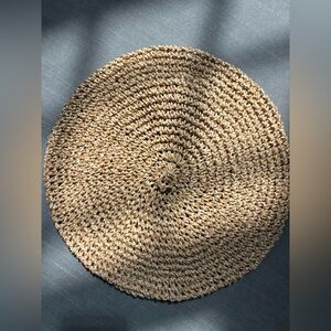 Laura Biagotti raffia beret